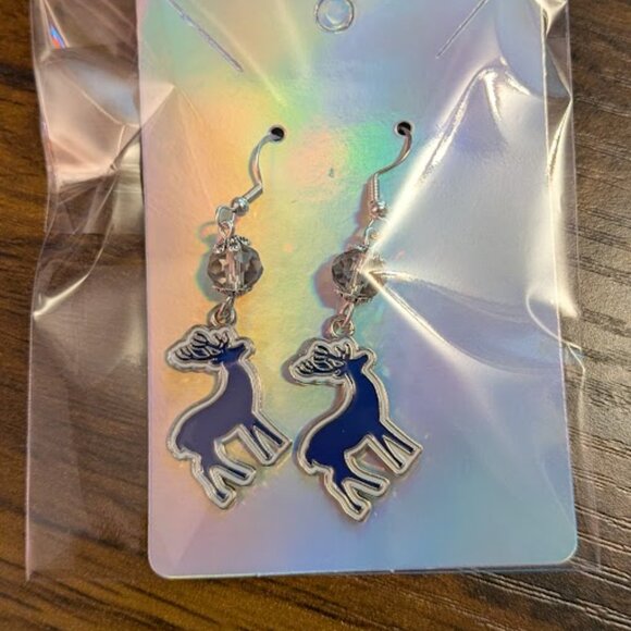 Christmas Reindeer Earrings - Picture 6 of 6